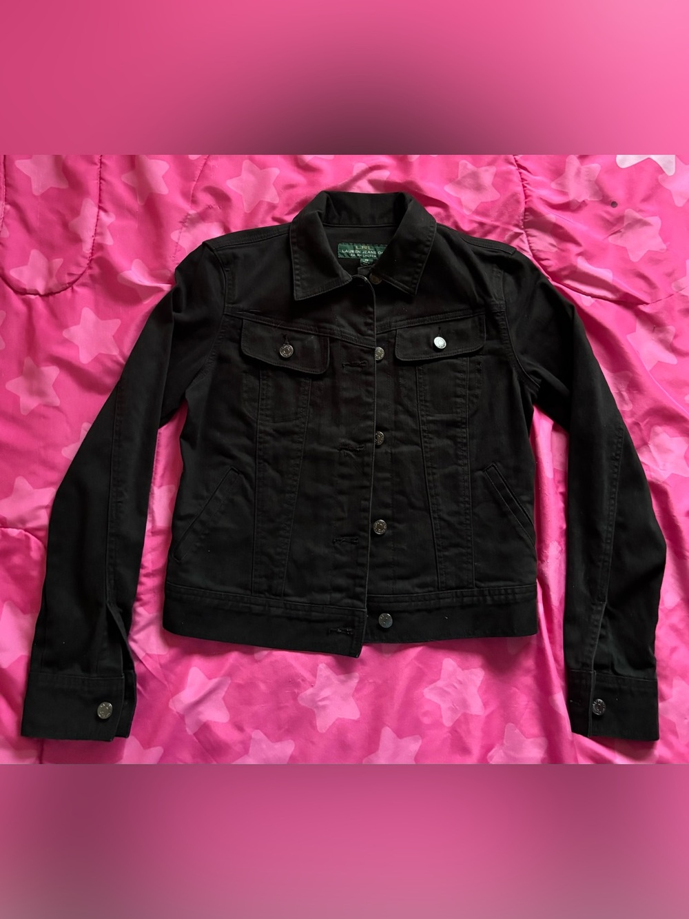 Ralph Lauren Cropped Jean Jacket Size XS